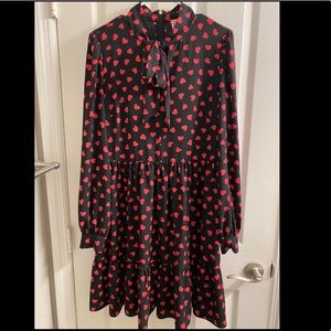 Kate Spade Heart Print Dress